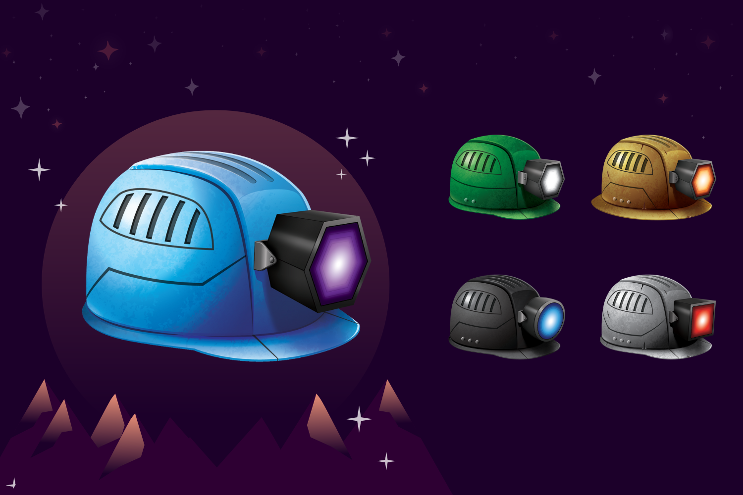 Mining Helmets Collection